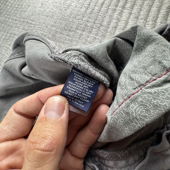 Johnnie-O Hugo Classy Pant Men 38x30 Gray Granite 5-Pocket Stretch Chino Perform - Picture 9 of 10